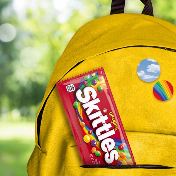 SKITTLES Original Fruity Candy Single Pack, 2.17 oz