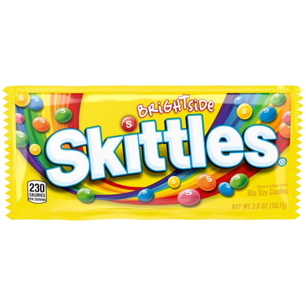 SKITTLES Brightside Candy Single Pack 2 oz SKITTLES